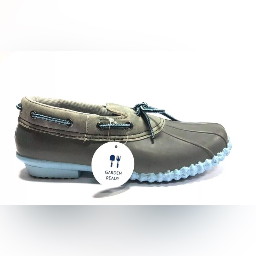 Jambu JBU Gwen Grey Blue Slip On Casual Shoes Size 8M